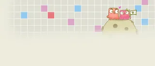 可爱章鱼背景高清