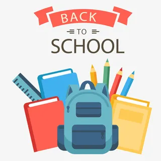 铅笔和书包免抠