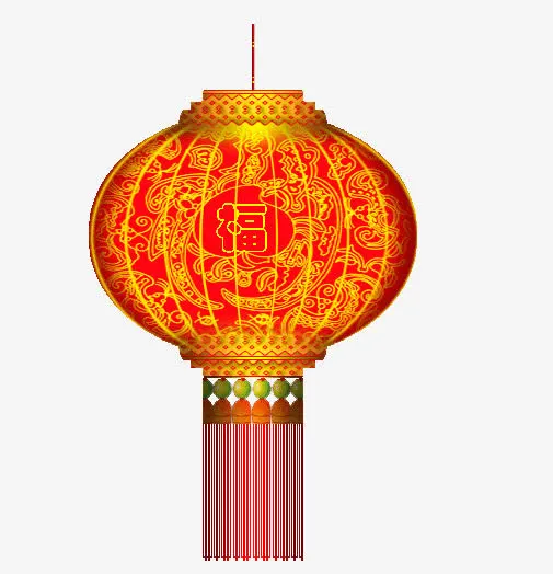 大红灯笼免抠