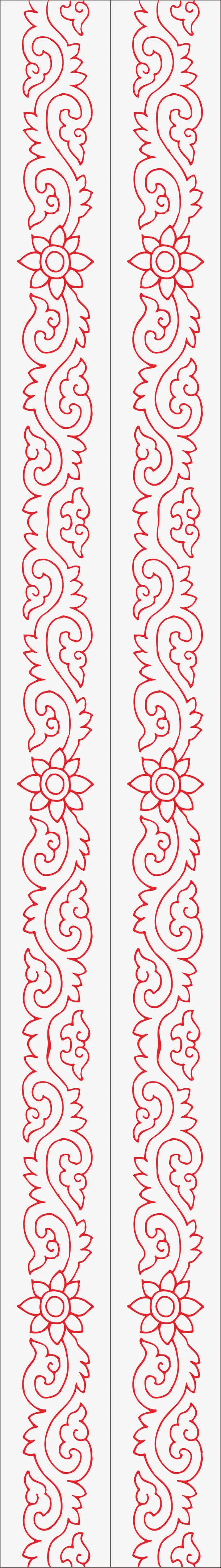 传统古典花纹素材免抠