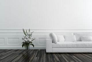 雅洁客厅沙发背景素材高清