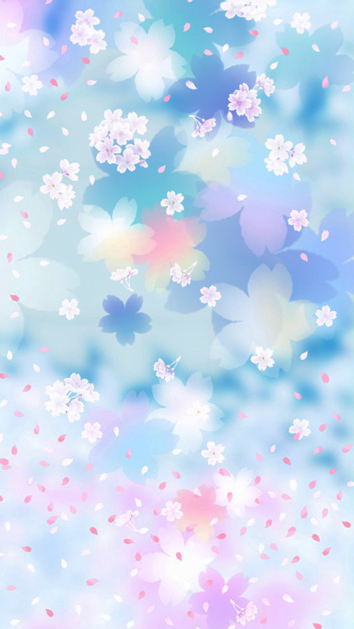 花纹底纹蓝色H5背景高清