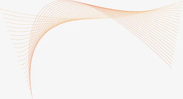 弧度线柔和线条免抠