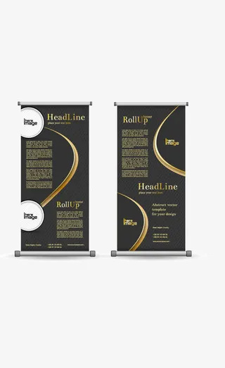 易拉宝素材免抠