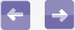 紫色箭头按钮免抠