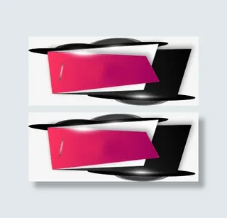 立体感标签免抠