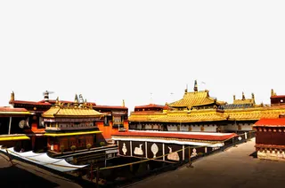 西藏大昭寺免抠