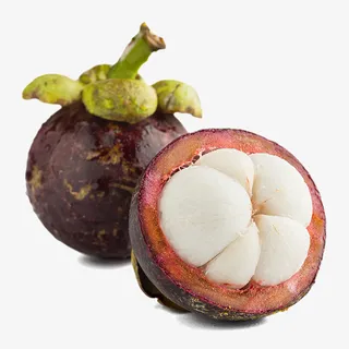 泰国山竹微距特写免抠