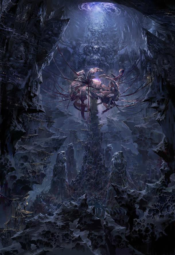 魔幻山谷游戏原画免抠