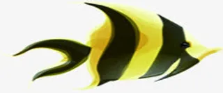 创意合成扁平形状小丑鱼免抠