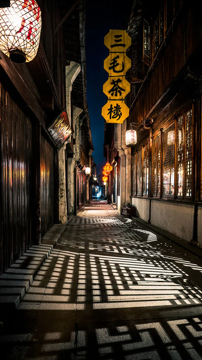 美丽古镇H5背景高清