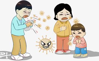 咳嗽打喷嚏要注意免抠