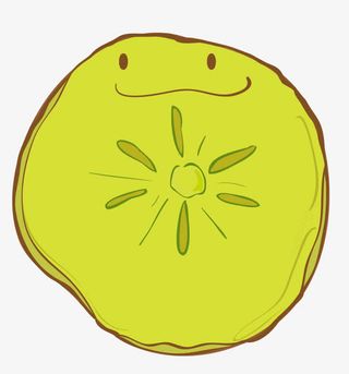 卡通手绘坚果果脯免抠