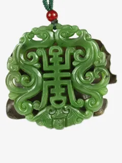 绿色玉器玉佩免抠