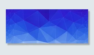 蓝色几何体模糊背景高清