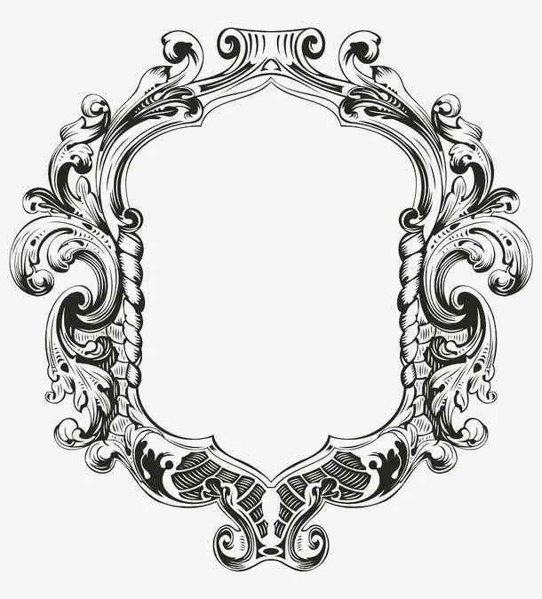 复古皇室边框免抠