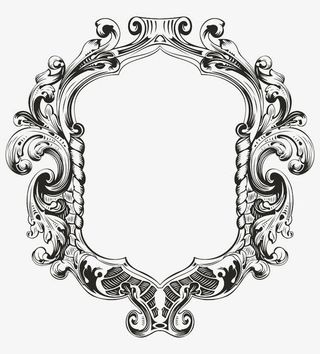 复古皇室边框免抠