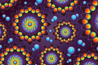 创意艺术太阳花背景高清