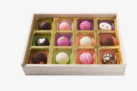 巧克力礼盒免抠