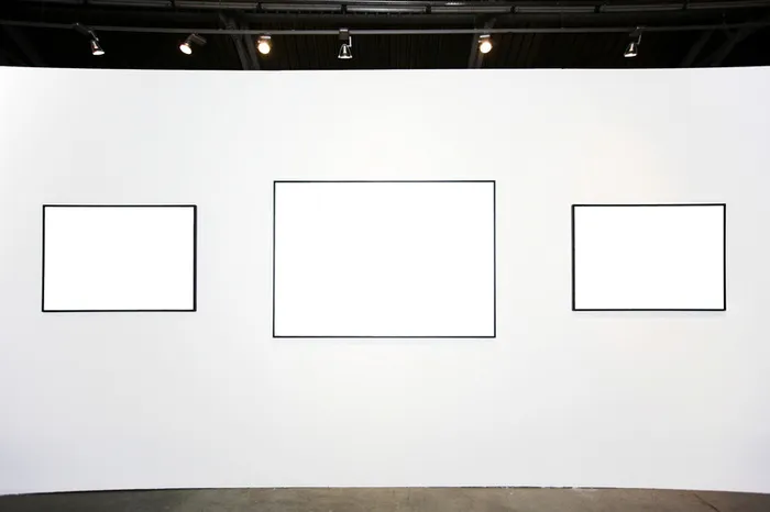 简约展厅墙面背景高清