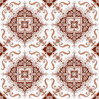 咖啡色花纹图案免抠