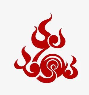 剪纸火焰免抠