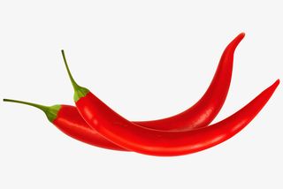 红色的小辣椒素材免抠