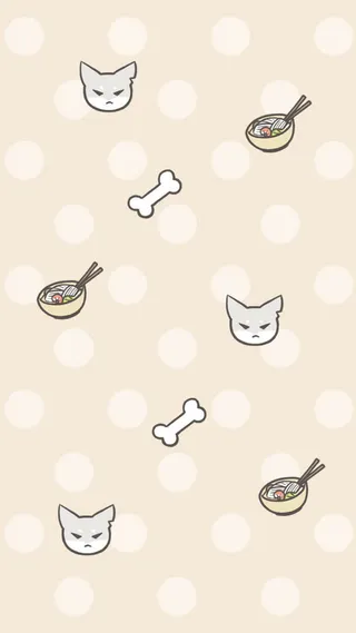 小狗与骨头的故事免抠