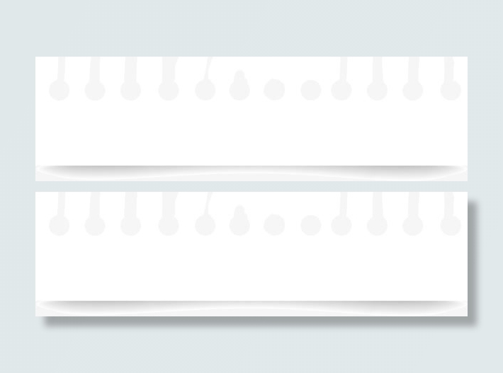 手绘白色纸张免抠