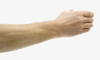 手握虚拟杯子免抠