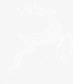 圣诞节创意白色麋鹿免抠