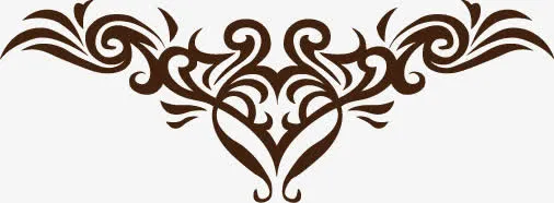 纹身元素矢量素材免抠