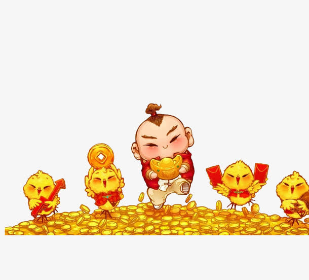 撒钱娃娃免抠