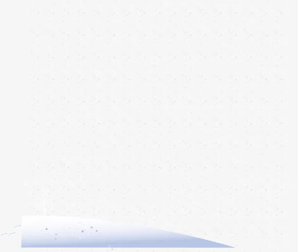 雪地雪花素材免抠