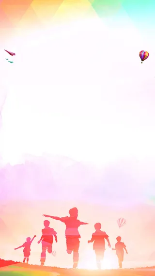 扁平人物背景高清