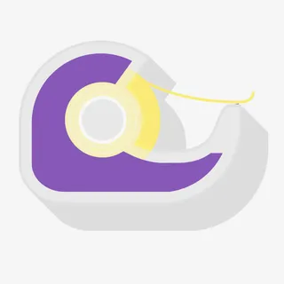 改正带透明免抠素材图免抠