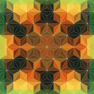 复古风名族花纹几何晶形背景高清