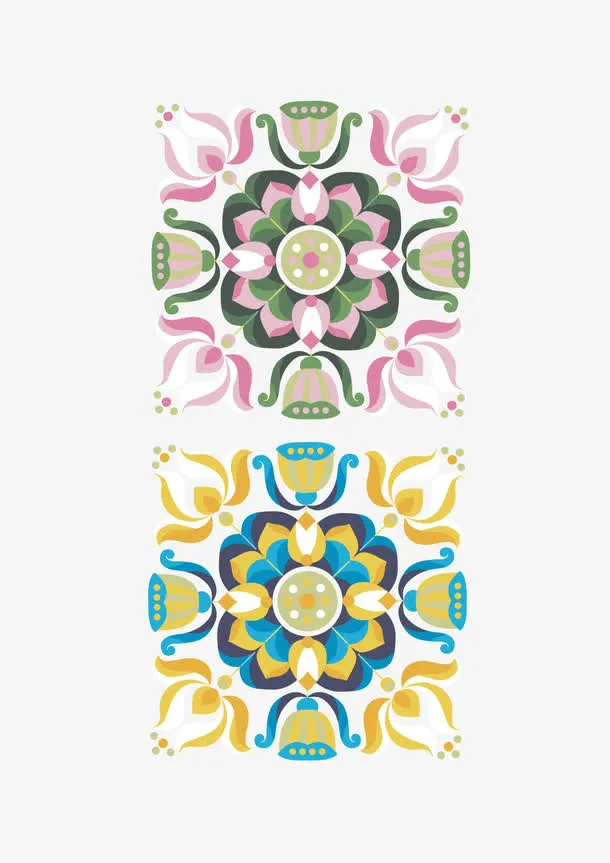 中国古典花纹图片免抠