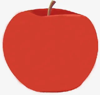 高清手绘苹果效果免抠