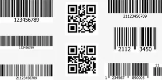 二维码条形码免抠