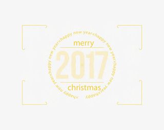 条纹新年圣诞免抠