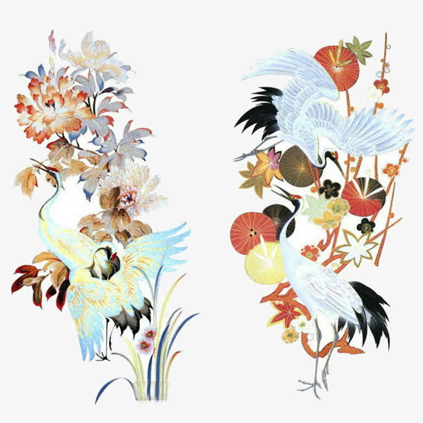 工笔画素材下载免抠