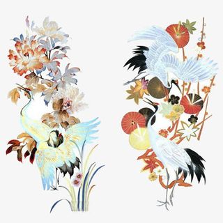 工笔画素材下载免抠