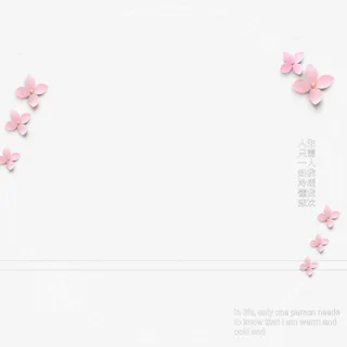 花唯美 装饰文字小图案免抠