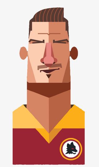 卡通足球运动员头像免抠素材下载免抠