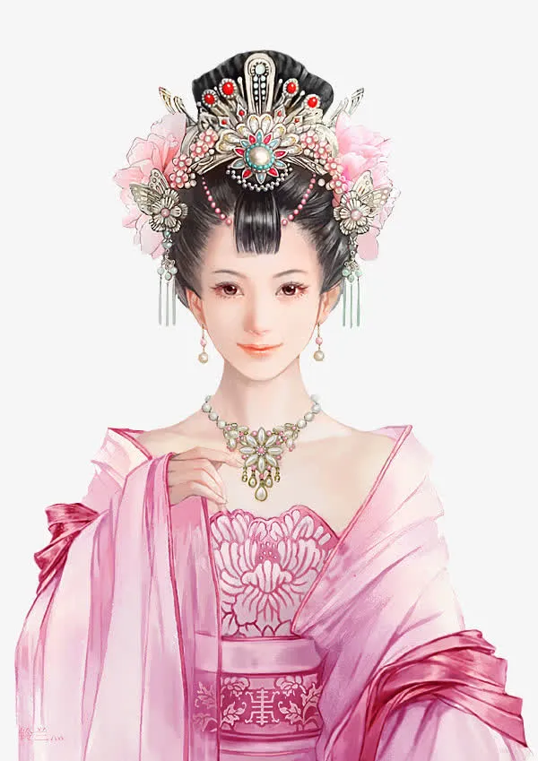 古代美女免抠