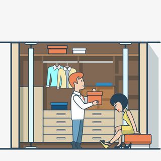 试鞋子的人免抠