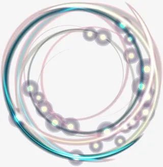 炫酷光圈免抠