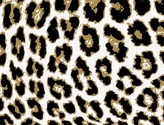 时尚豹纹图案免抠