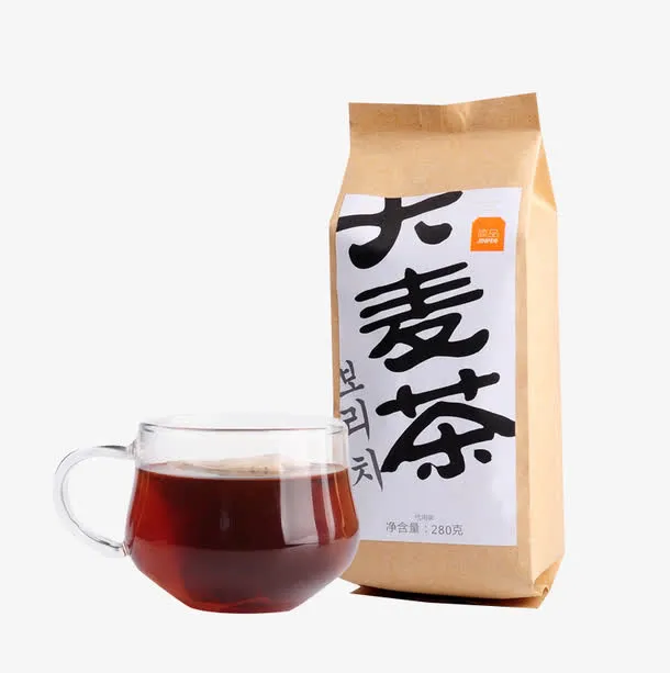 香浓大麦茶免抠素材免抠